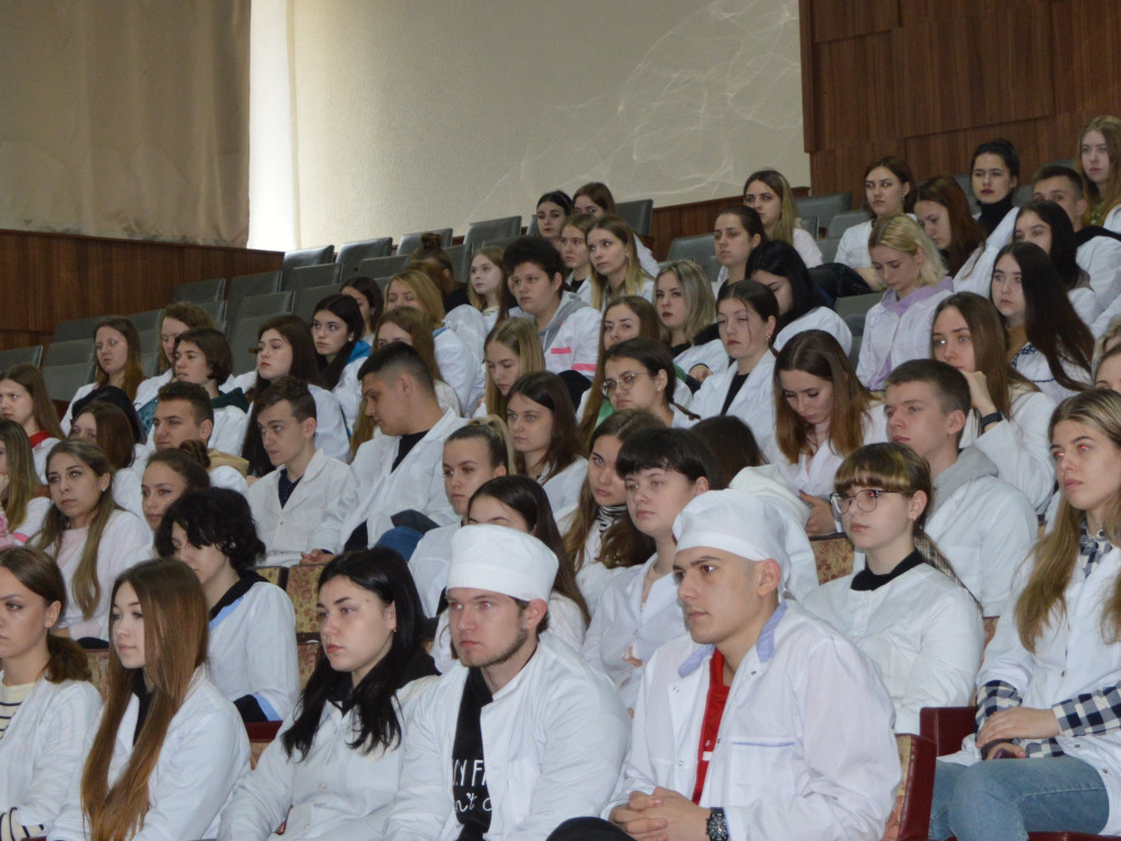 Зустріч здобувачів освіти з Головою правління Акціонерного товариства «Лубнифарм»