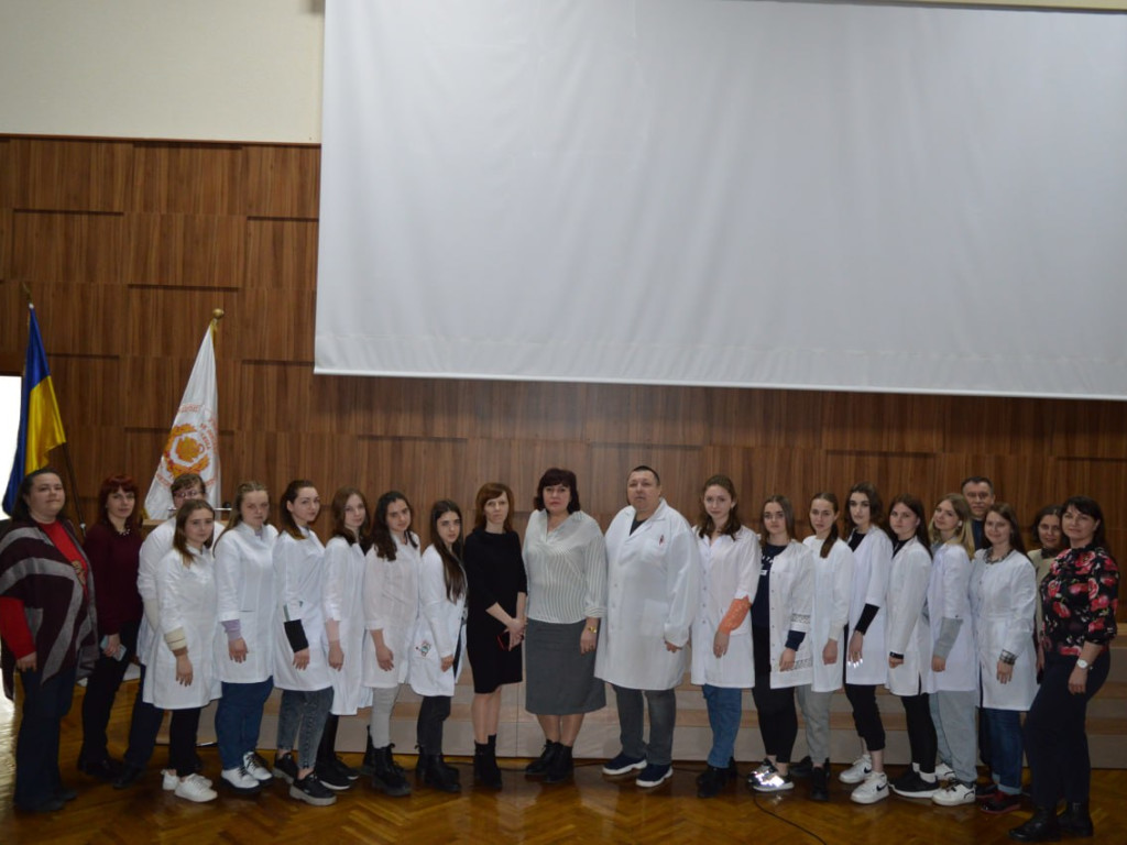 Зустріч здобувачів освіти з Головою правління Акціонерного товариства «Лубнифарм»