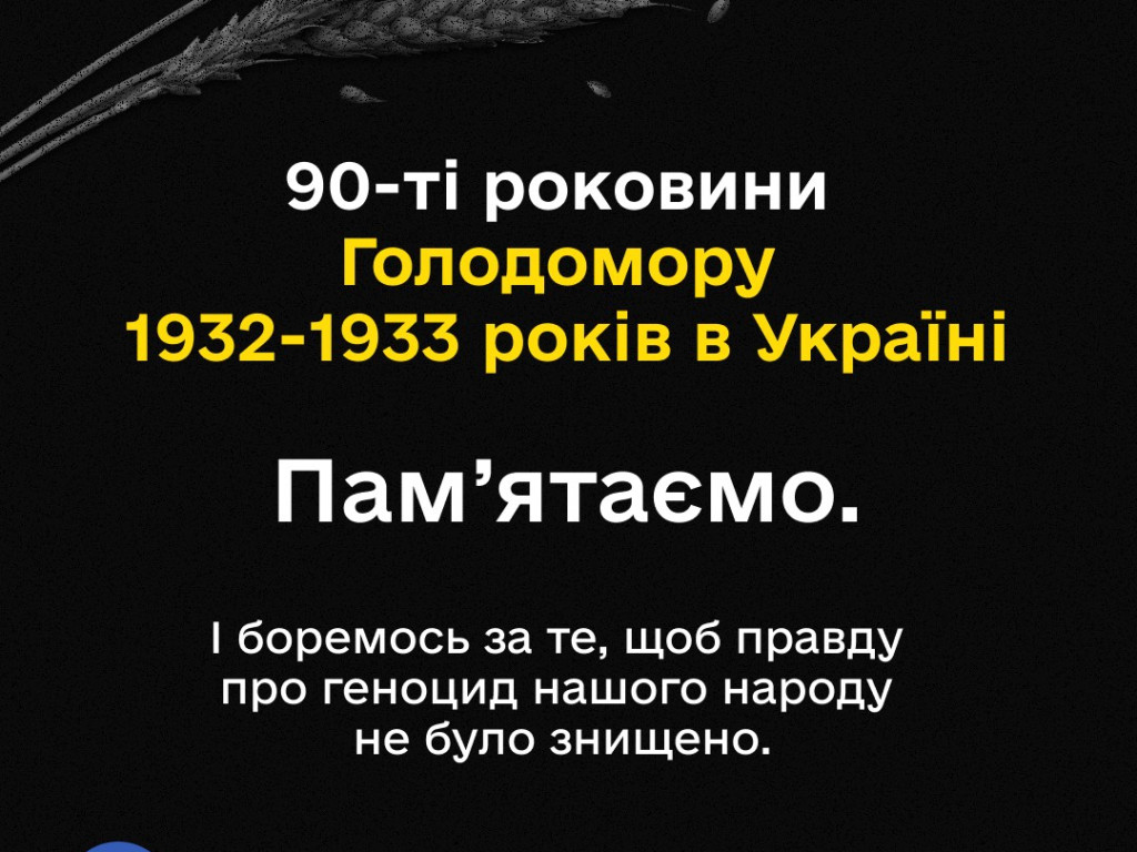 День вшанування пам'яті жертв Голодоморів