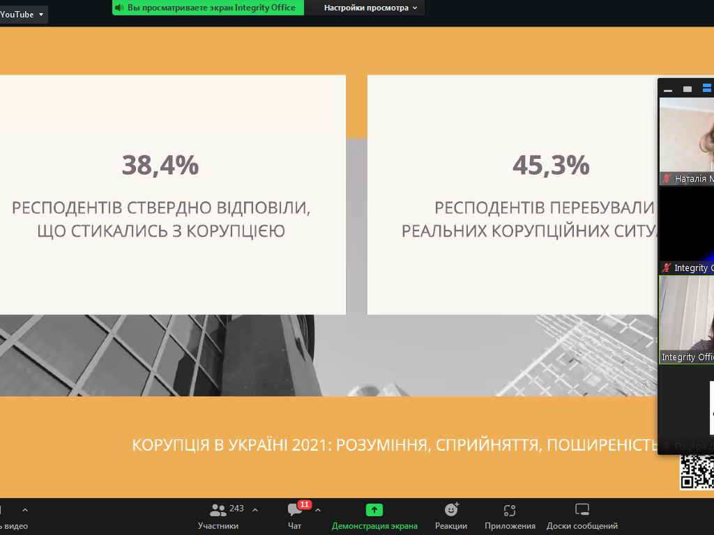 Створення прозорого навчального середовища